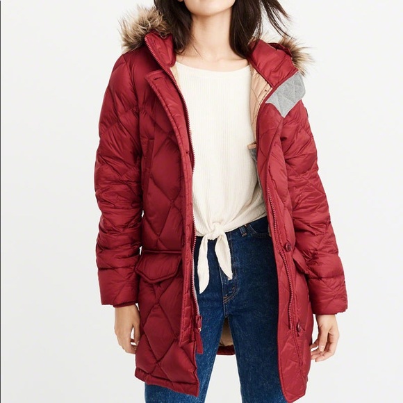 pink metallic puffer jacket